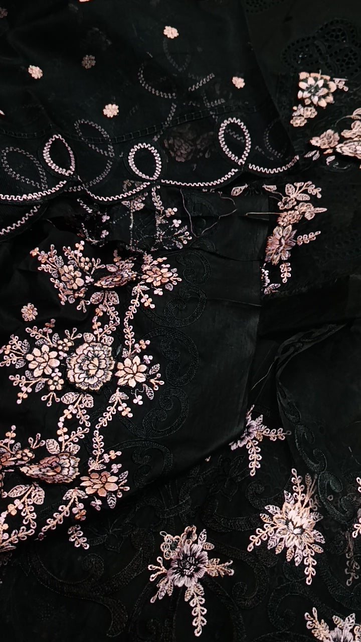 3pc Angaam black lawn sale