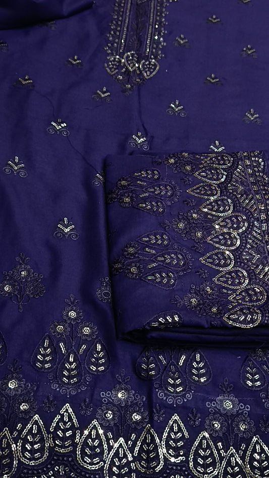2pc purple sequence emb dhanak