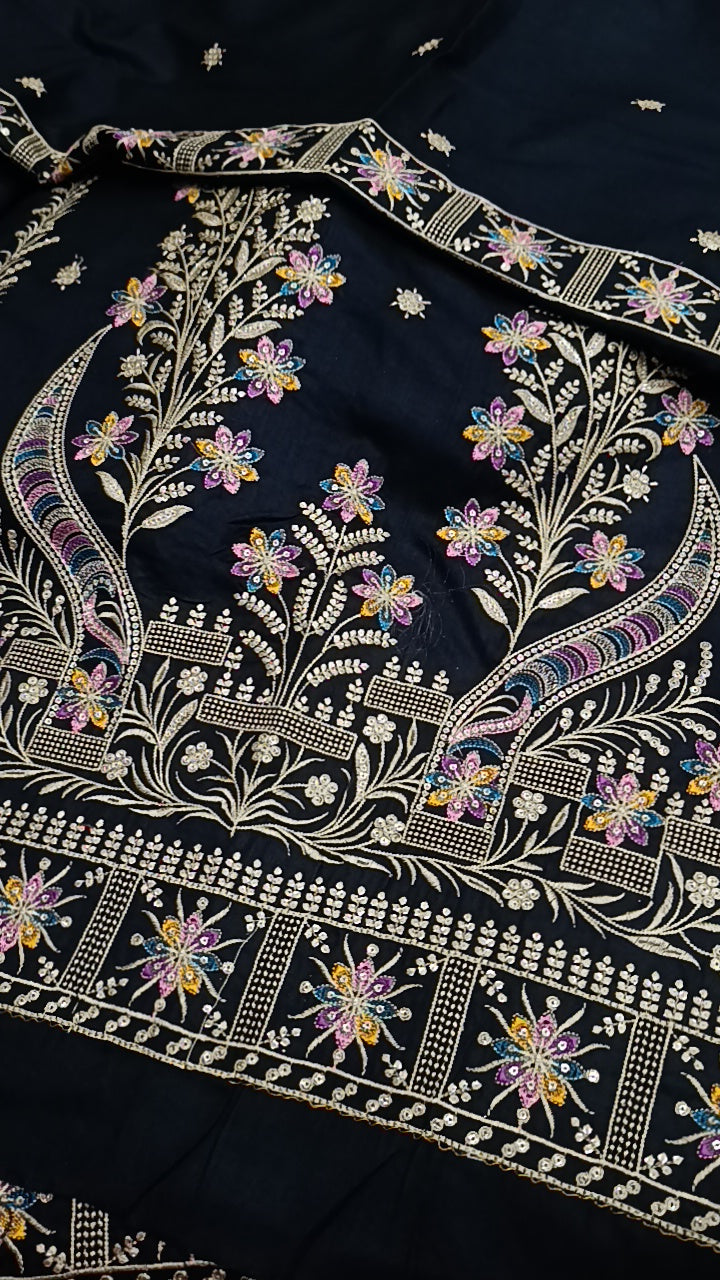 3pc miraaz black dhankh