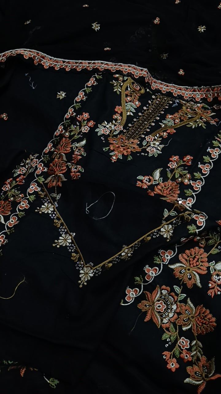 3pc majesty black lawn