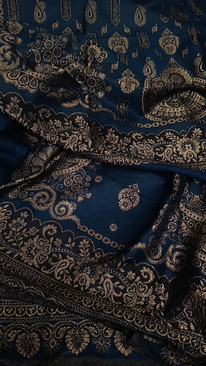 3pc Talwaaar Zink banarsi  winter