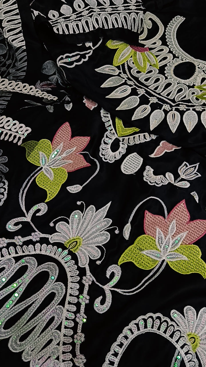 2pc nadiaaa farooqi silk