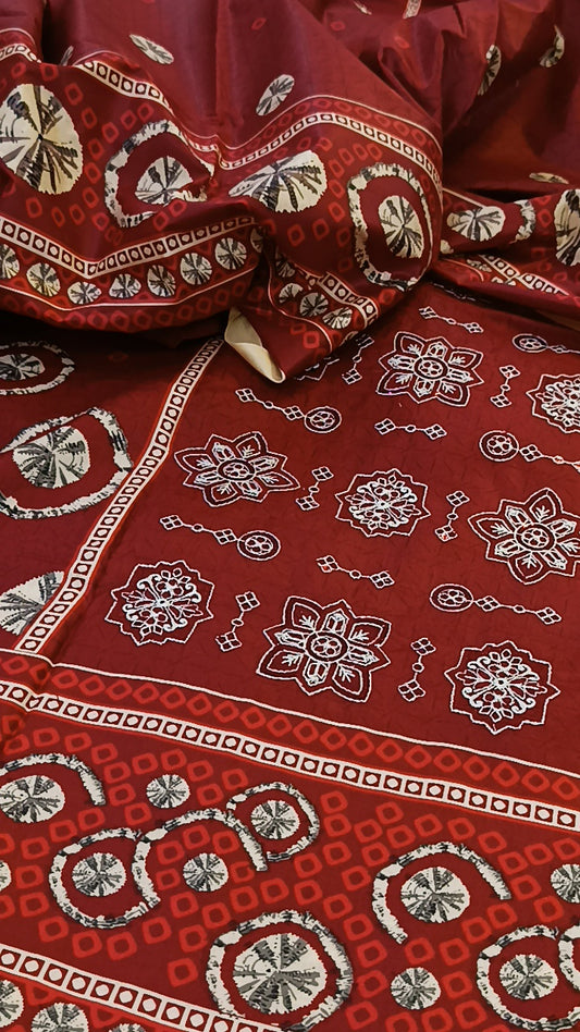 3pc Glory leien duppta red