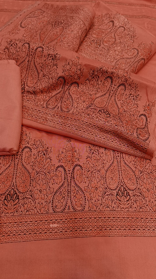 3pc Swati velvet peechy dhankh