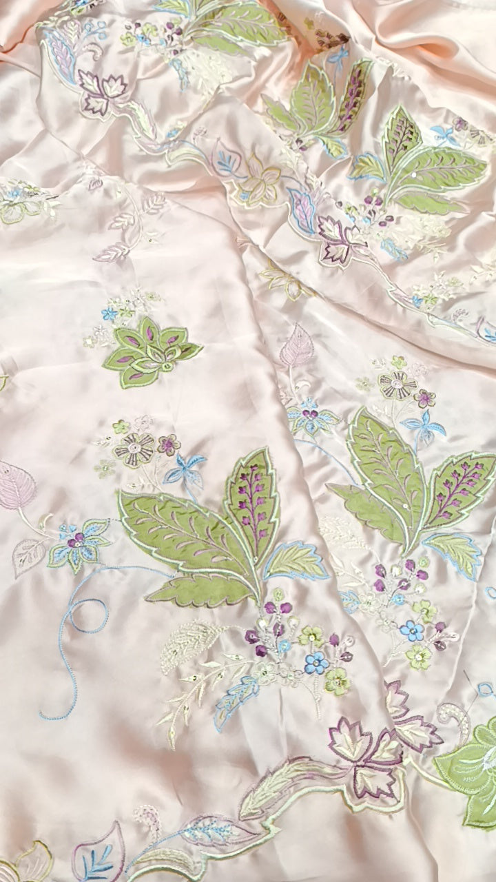 2pc Celestia teapink silk