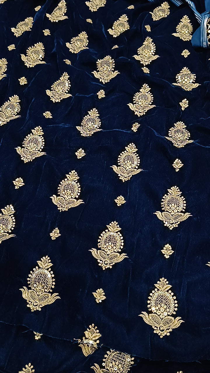 3pc gulmour blue velvet 9000 micro