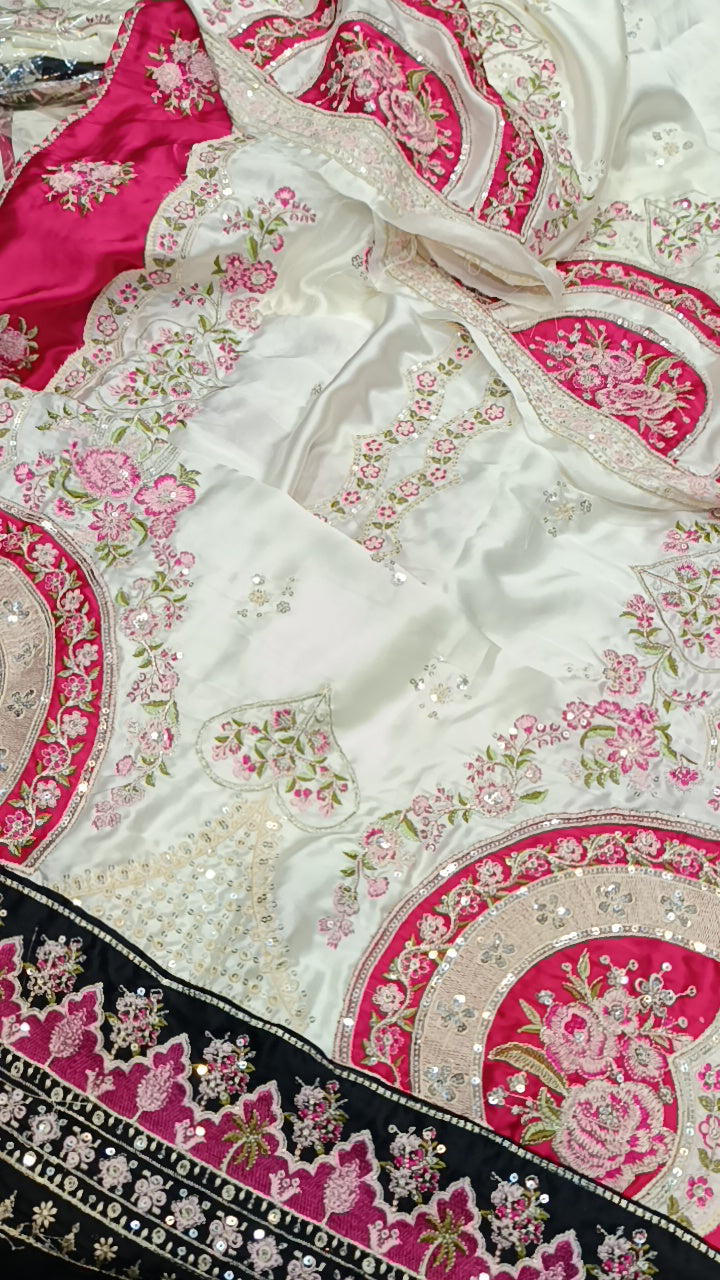 2pc Rustam o sorab silk
