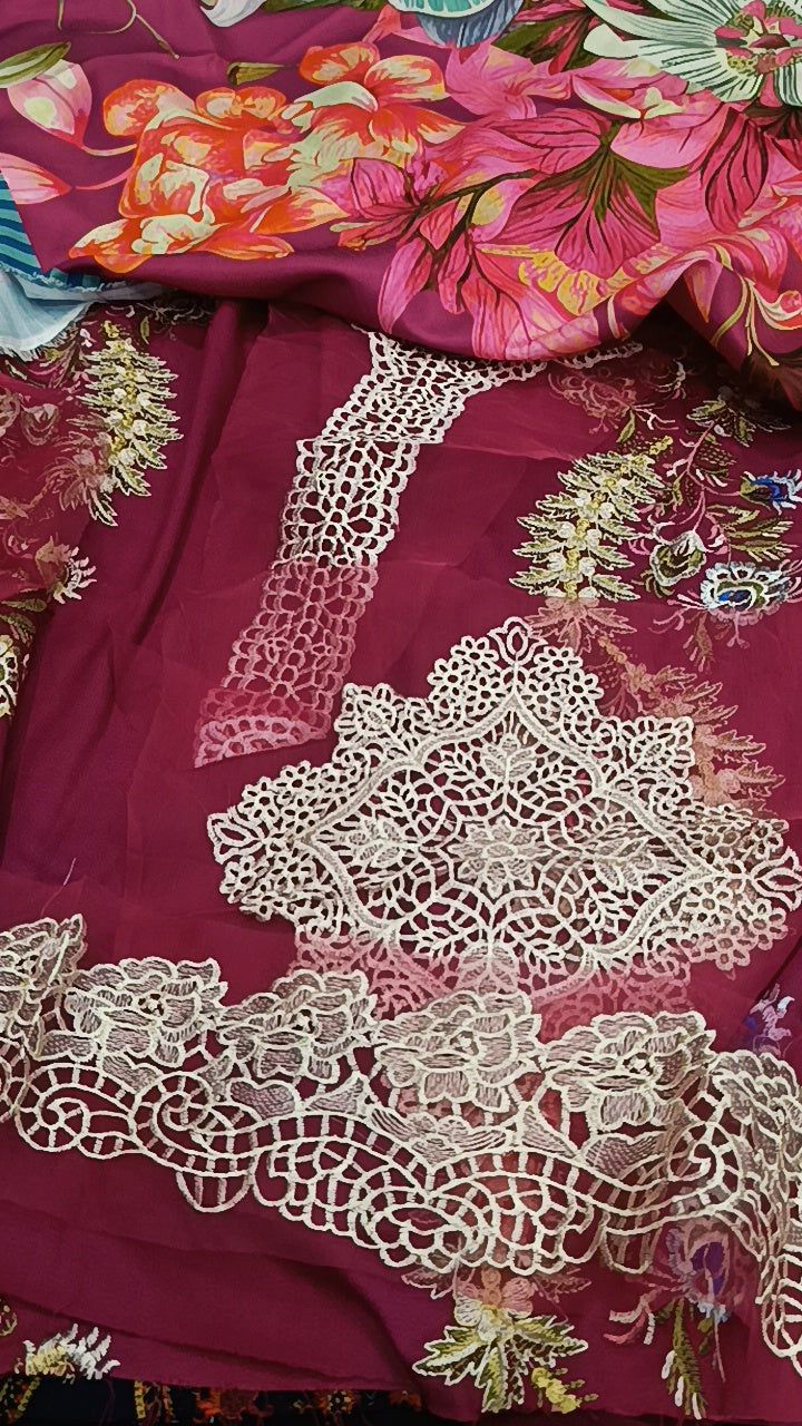 3pc mushq margenta dhankh
