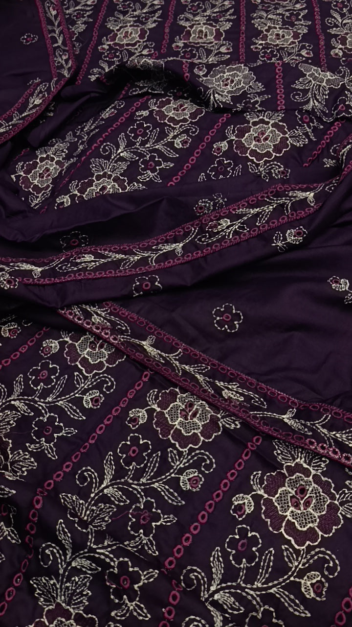 3pc sahibahh magenta dhankh
