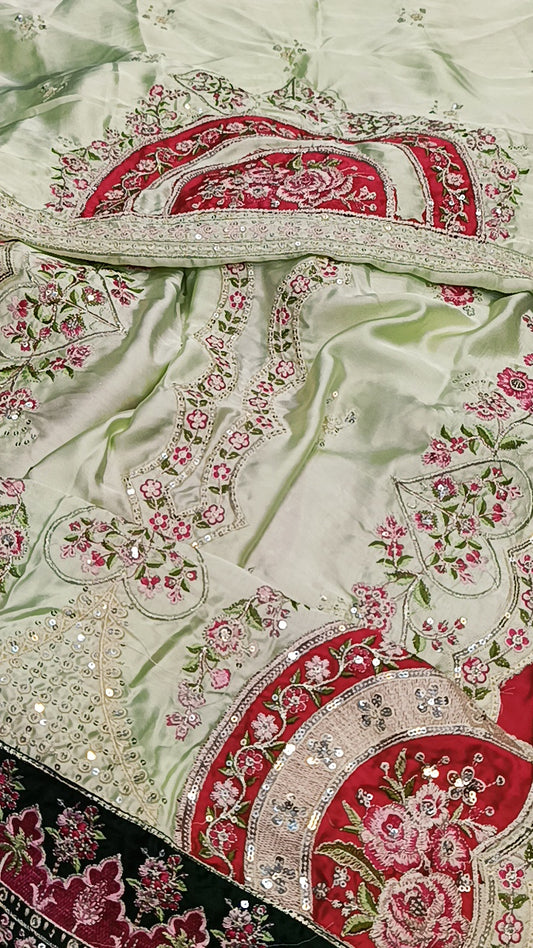 2pc pista Rustam e sorab silk