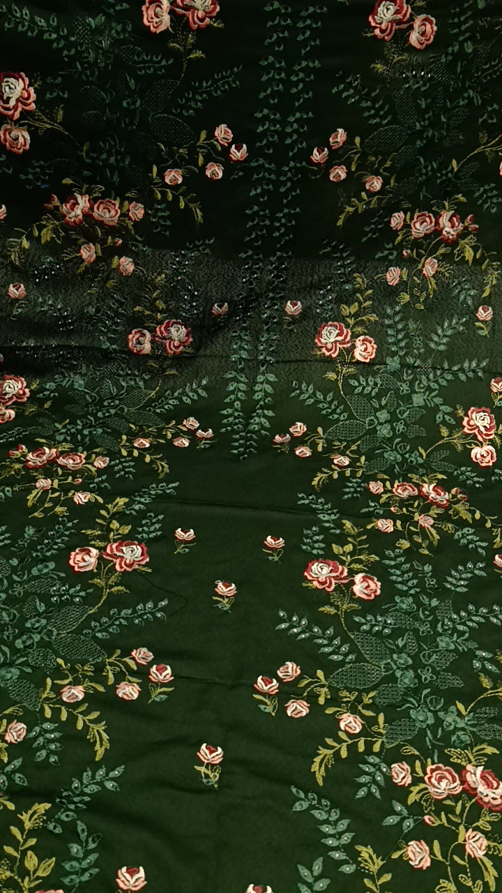 3pc green Sadaf krandi