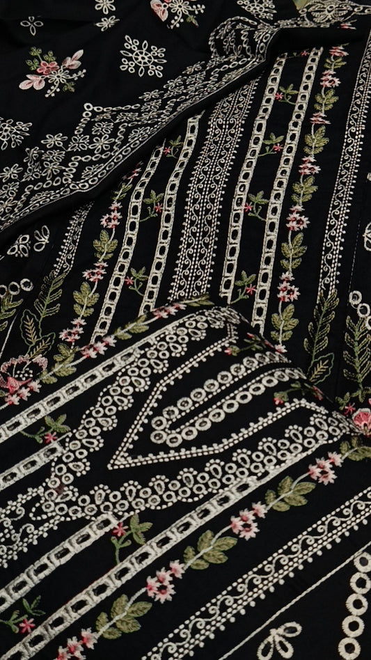 3pc lenok  black  dhankh