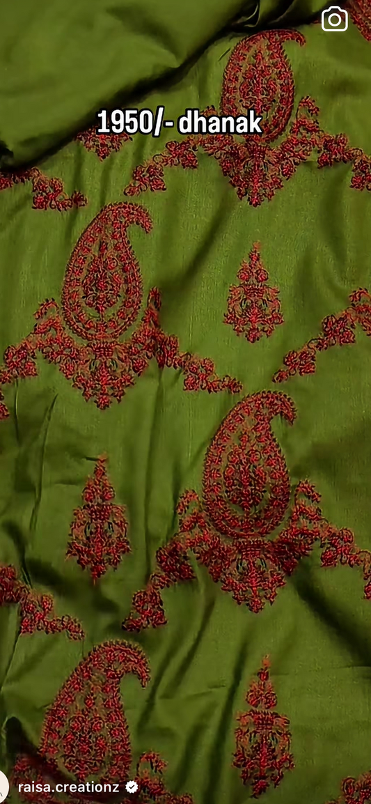 2pc mehndi paan jaal dhankh