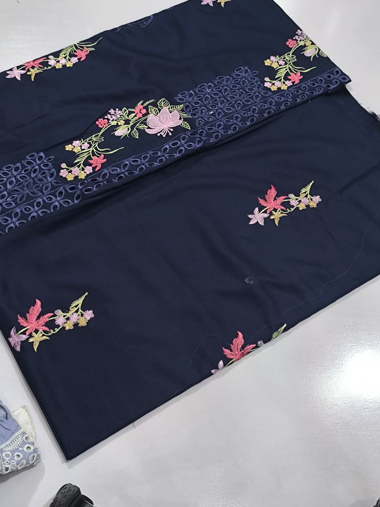2PC Dhanak Winter Dress 2PBATIKBLUE