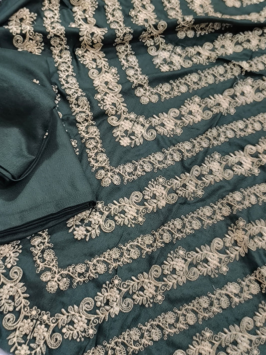2PC Dhanak Winter Dress GREEN VV