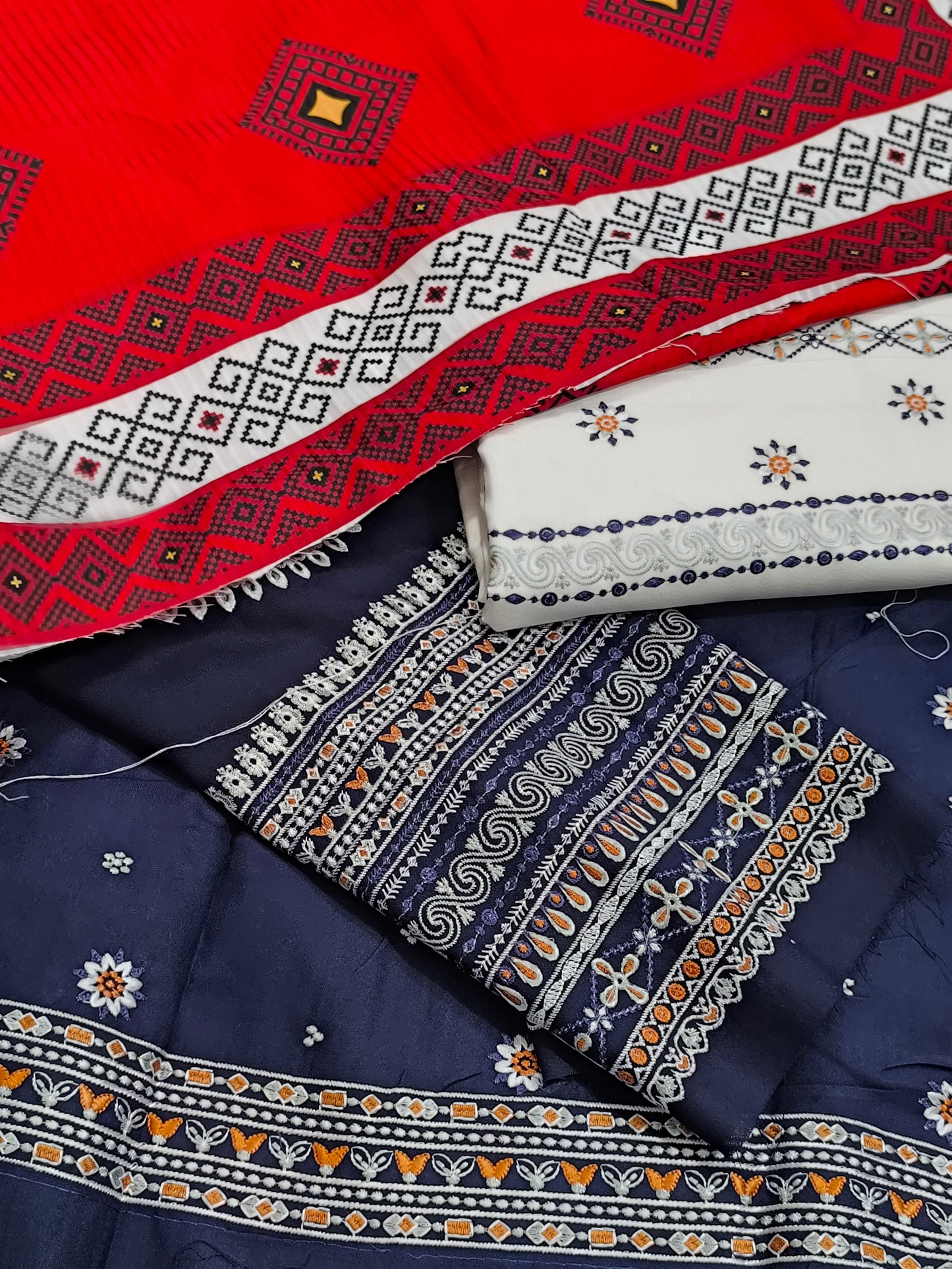 Jazmin Replica 3PC Dhanak Winter Dress JAZMIN ZINK