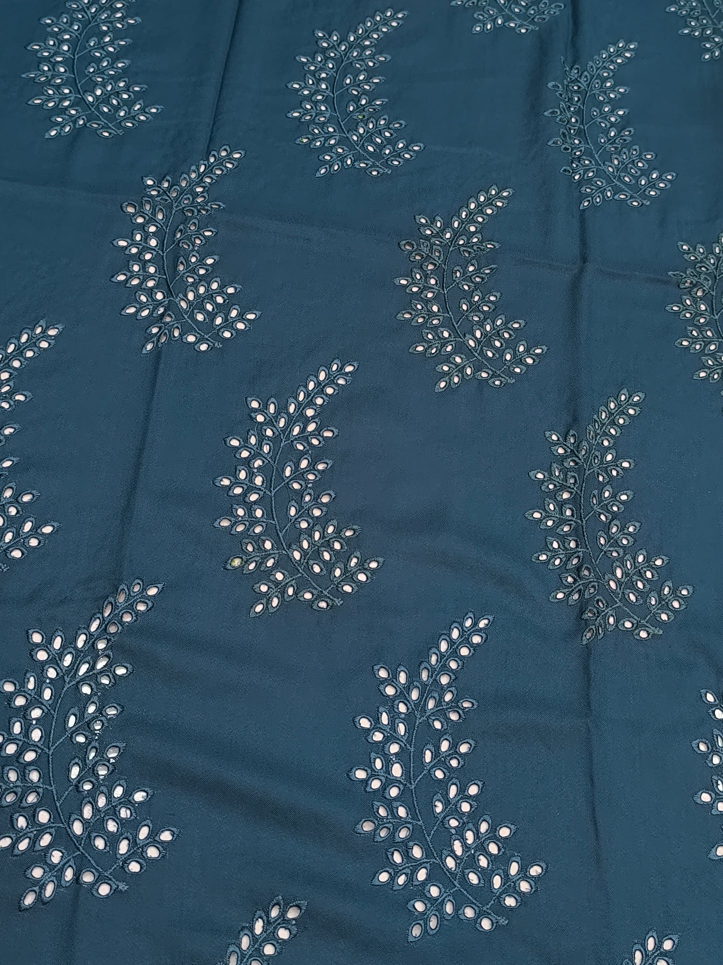 2PC Heavy Embroidered CHIKEKEN KARI PATTI ZINK 11H
