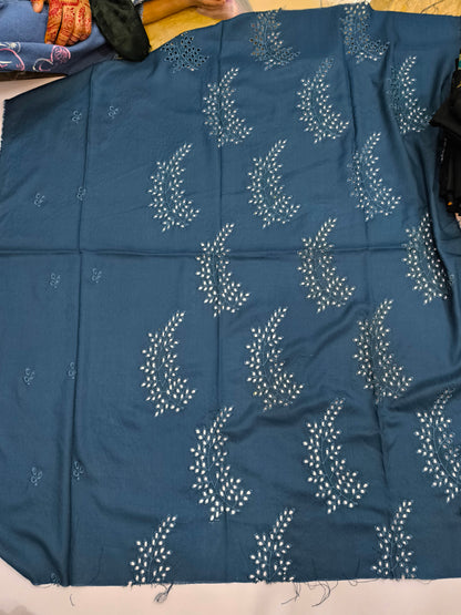 2PC Heavy Embroidered CHIKEKEN KARI PATTI ZINK 11H