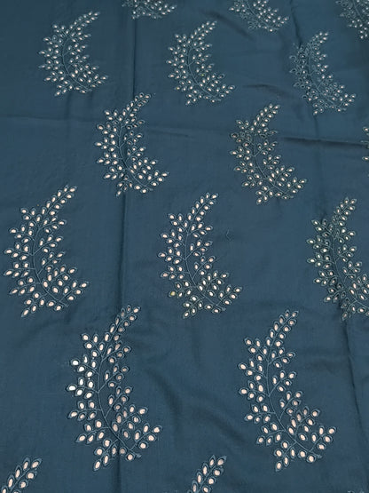 2PC Heavy Embroidered CHIKEKEN KARI PATTI ZINK 11H