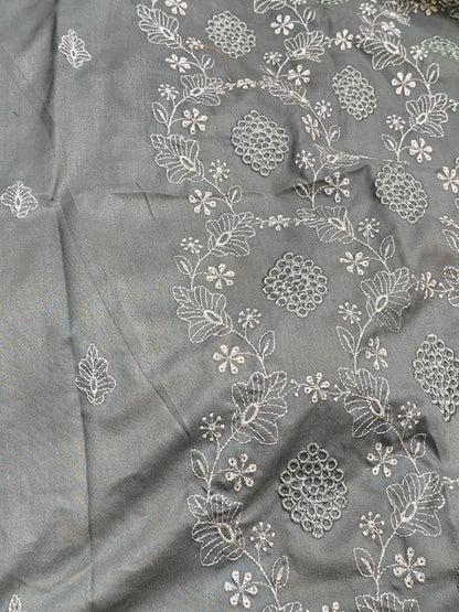 2PC Heavy Embroidered Suit for Women | Side Sleeves | PISTACHOSHABAREEZE