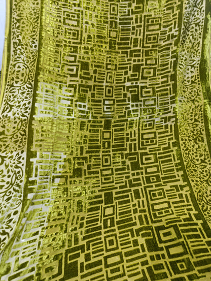 PC Dhanak Dress with Heavy Embroidery | Light Embroidered Sleeves & Back | Plain Trouser & Palachi Shawl DHAANI