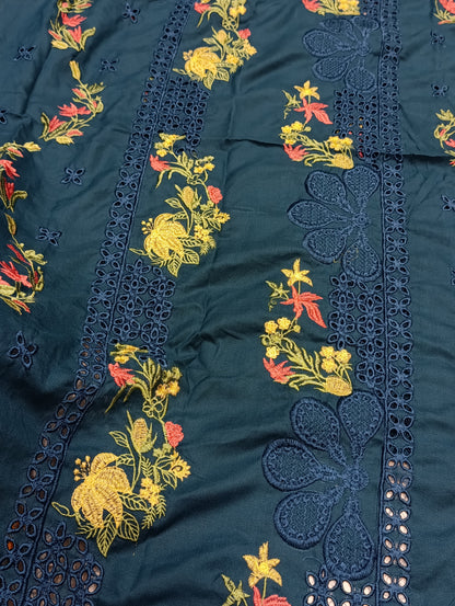 Winter Dhanak 2PC Suit – Heavy Embroidery zink batik