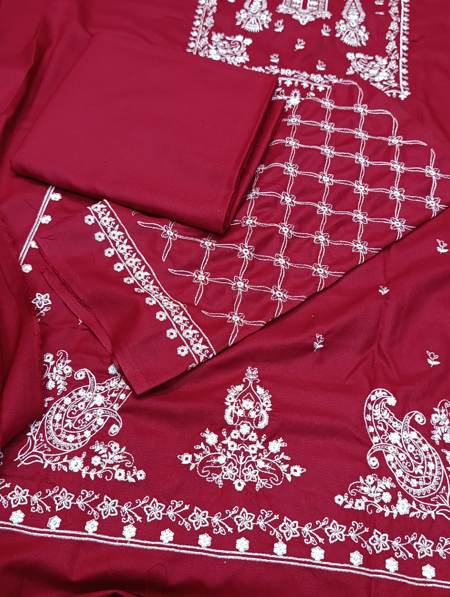 ZARA SHAH JAHAN DUPE WINTER 2PC MZROON