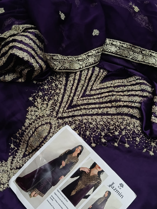 JAZMIN 3PC SILK PURPLE