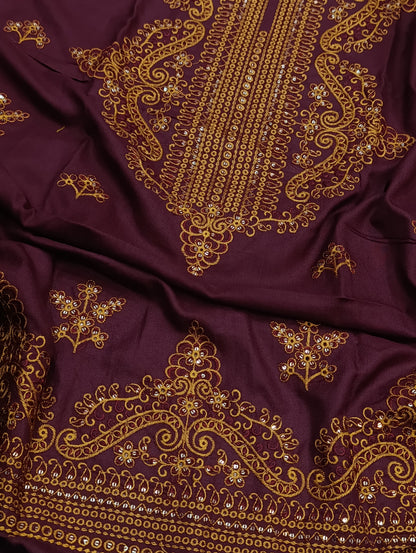 2pc dhanak asim jofa miyan maroon
