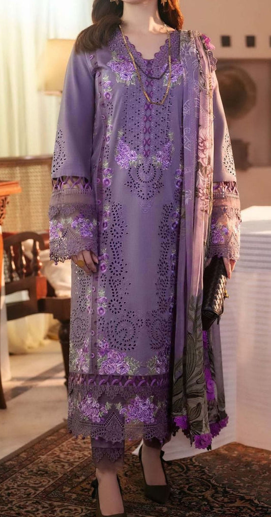 3pc dhanak onion colour hania amir