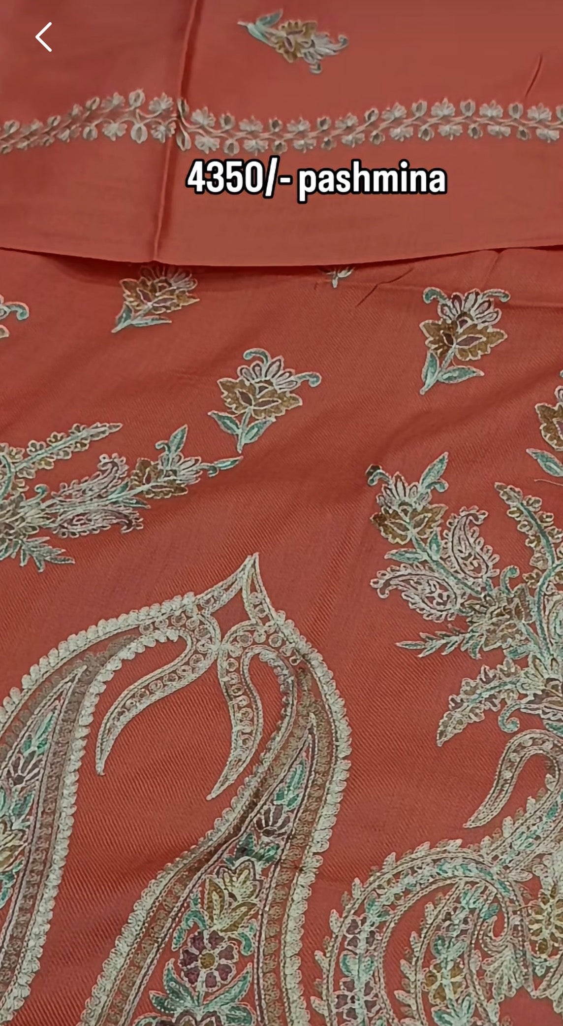 3pc chandnii peeach pashminaaa