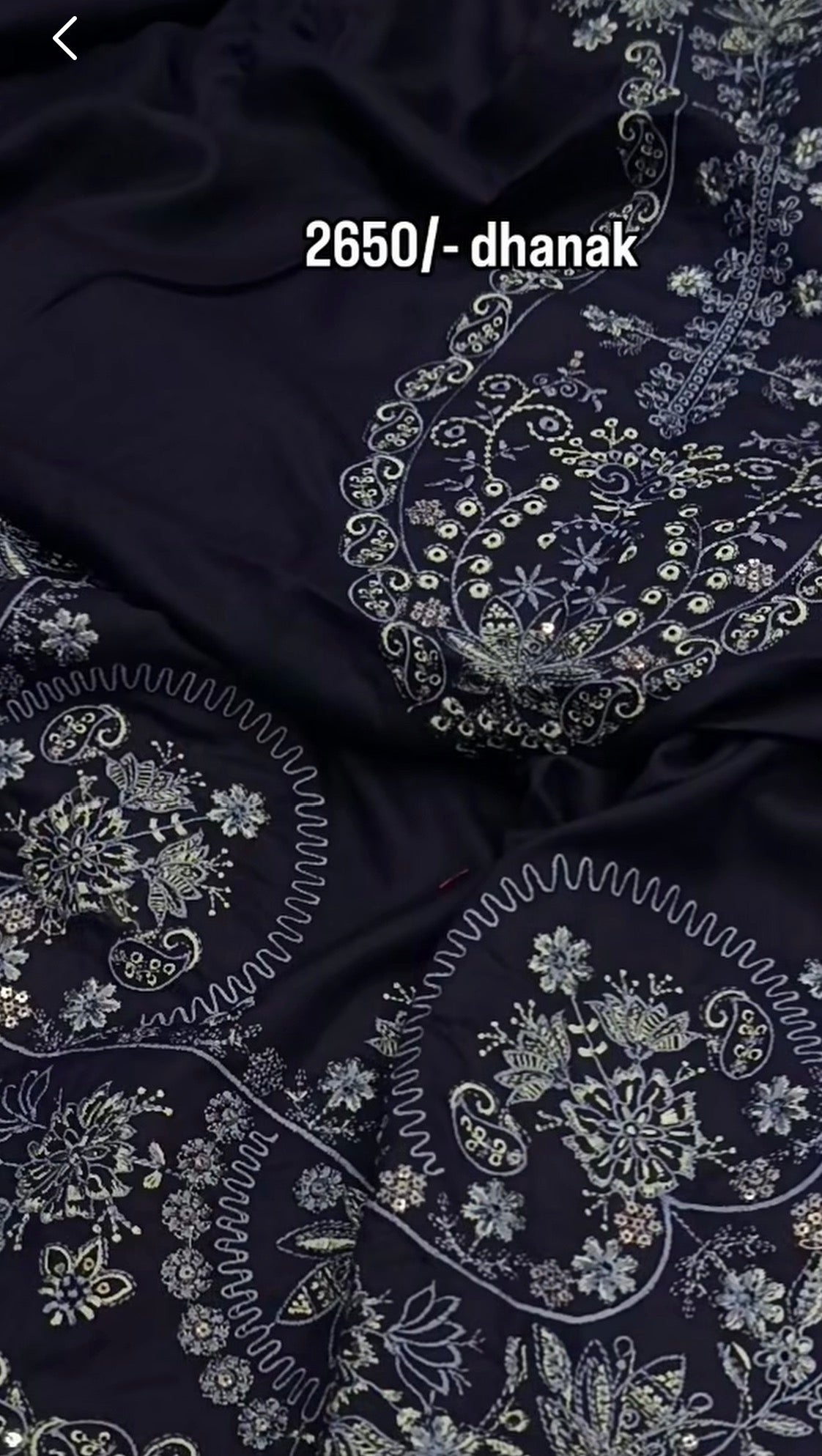 2pc single colour blue dhnakh