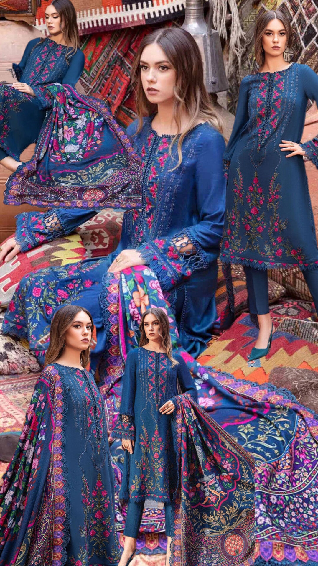 3pc Dhanak meena zink