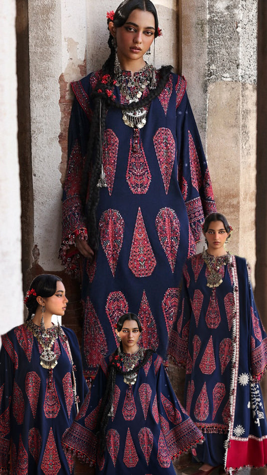 3pc Hussain rehar Kashish