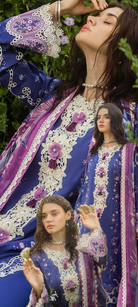 3pc mushq 3D lavender