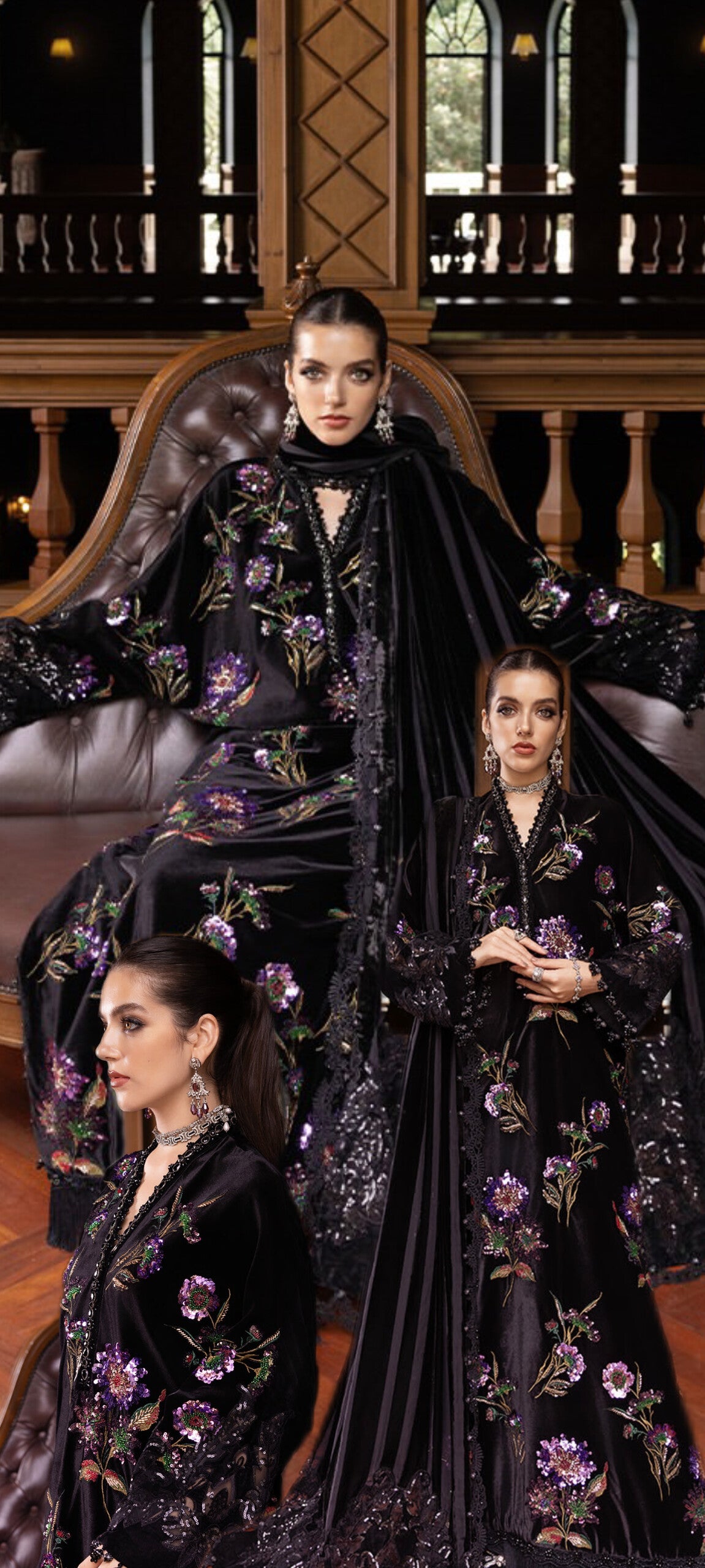 3pc twin sequence black lawn