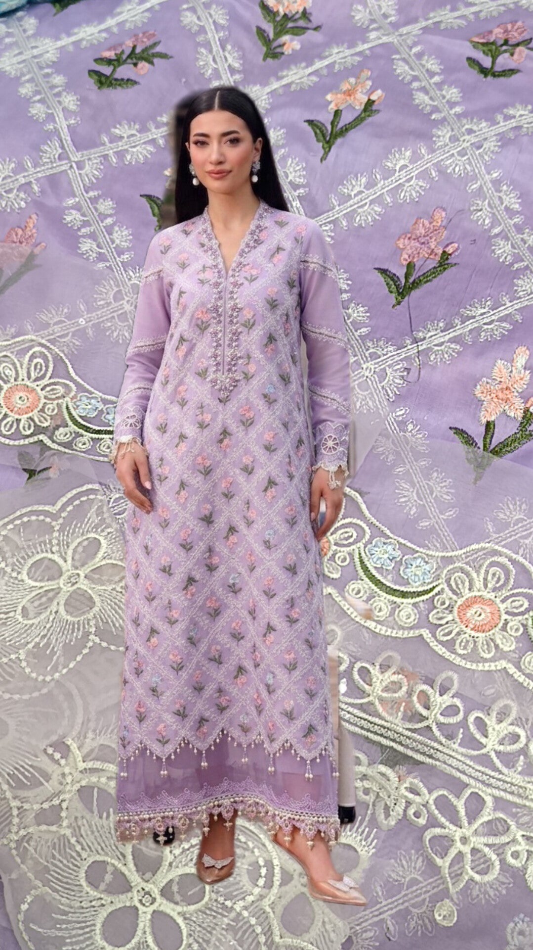2pc lilac MB lawn