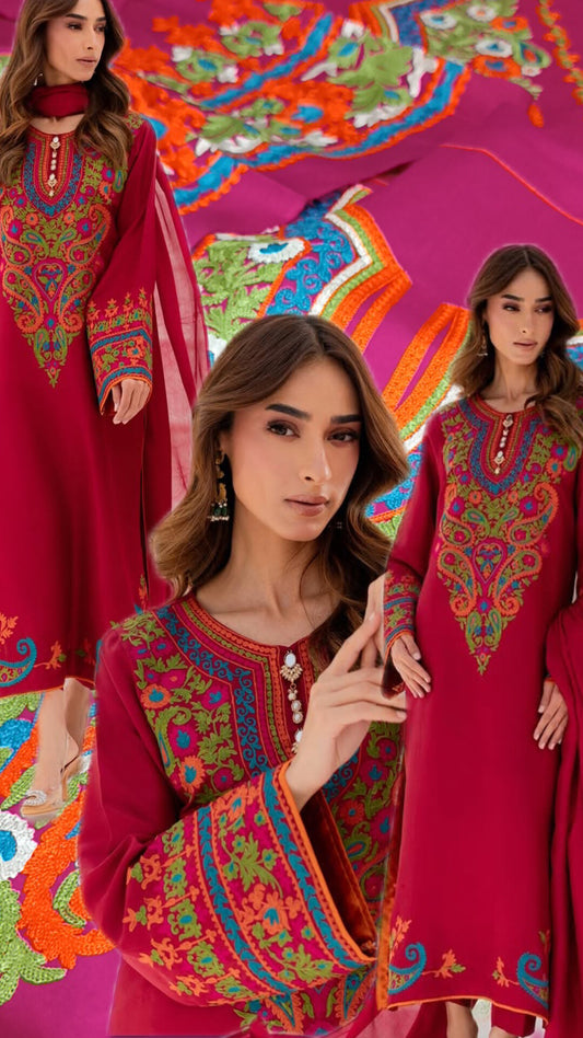 2pc vintage pink lawn