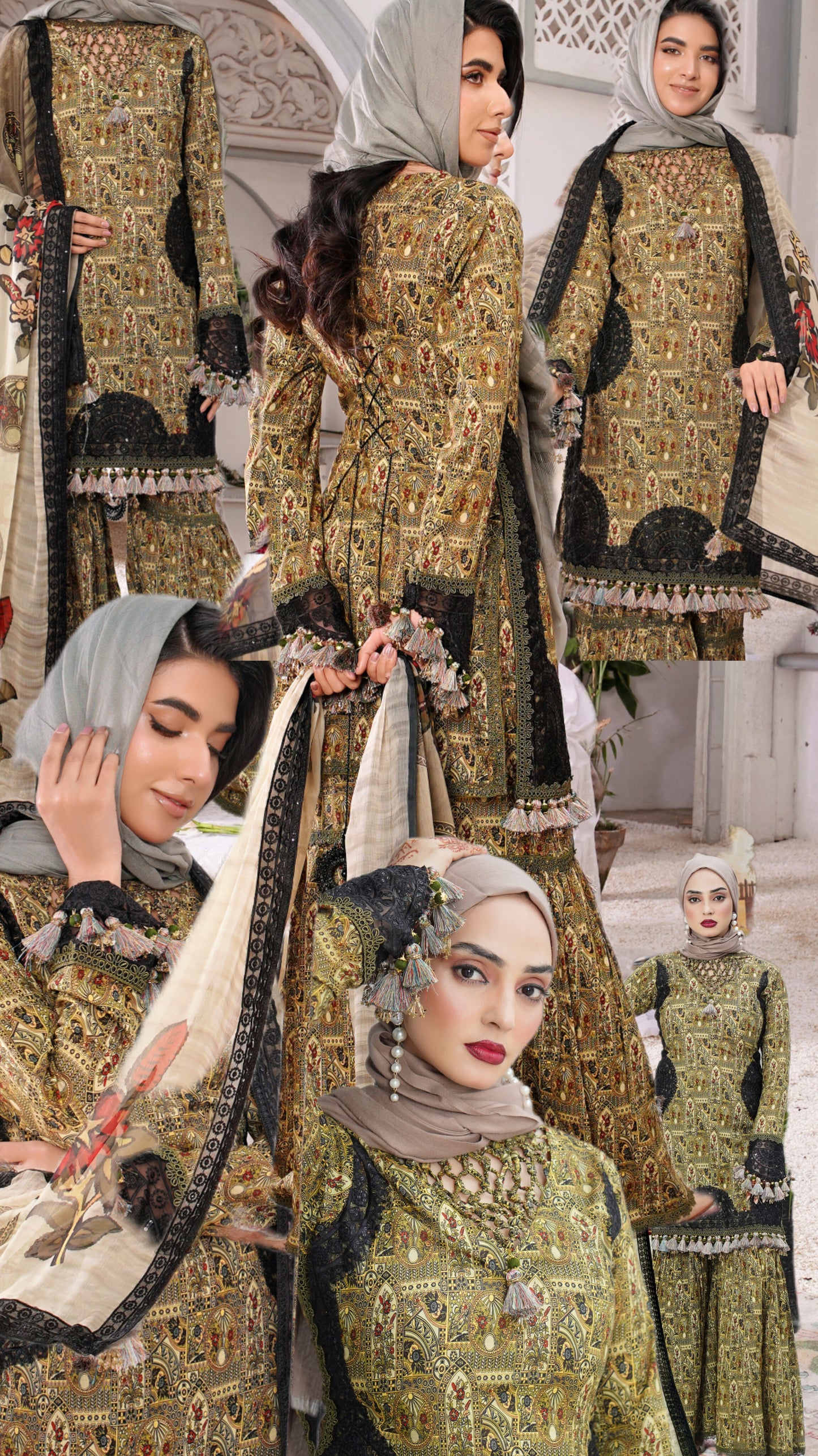 Unstitch 3pc Royal lawn
