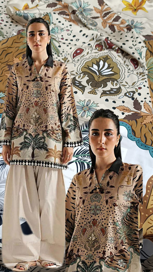 2pc Dill lagi kaftan silk