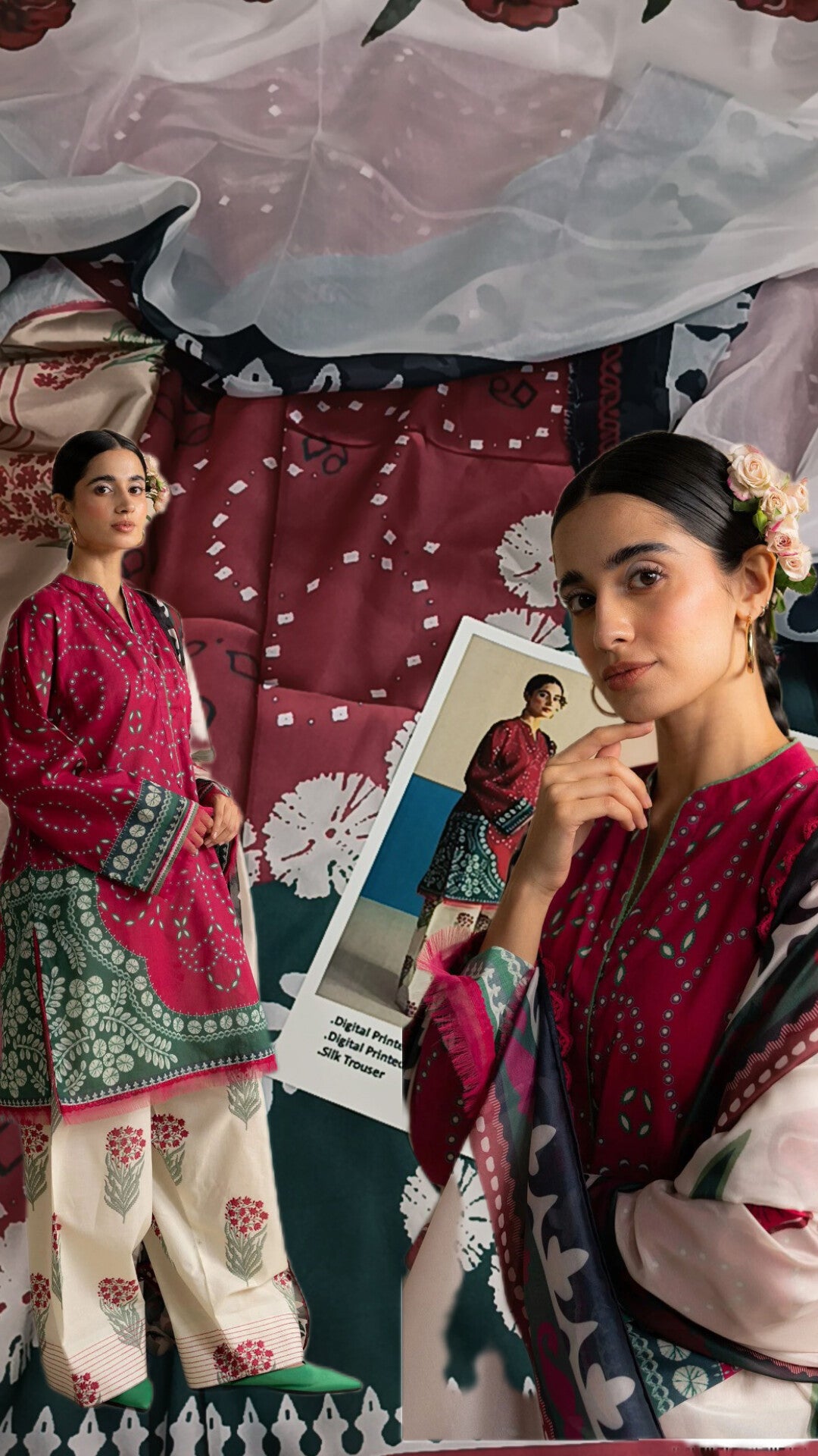3pc fasana silk