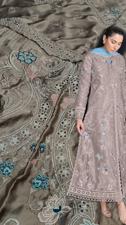2pc ophellia Nadia farooqi silk