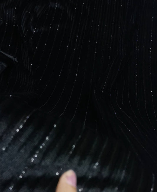 Chamki valvet 2pc PC black