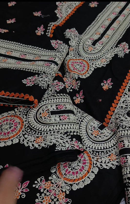 2pc Raha black Lawn