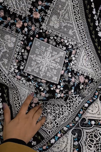 3pc Bin ilyas Black lawn