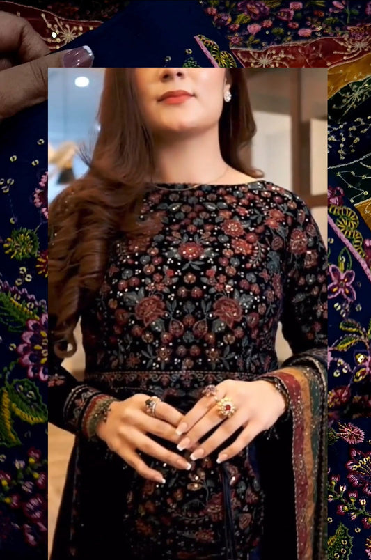 3pc Mariam jazmin lawn