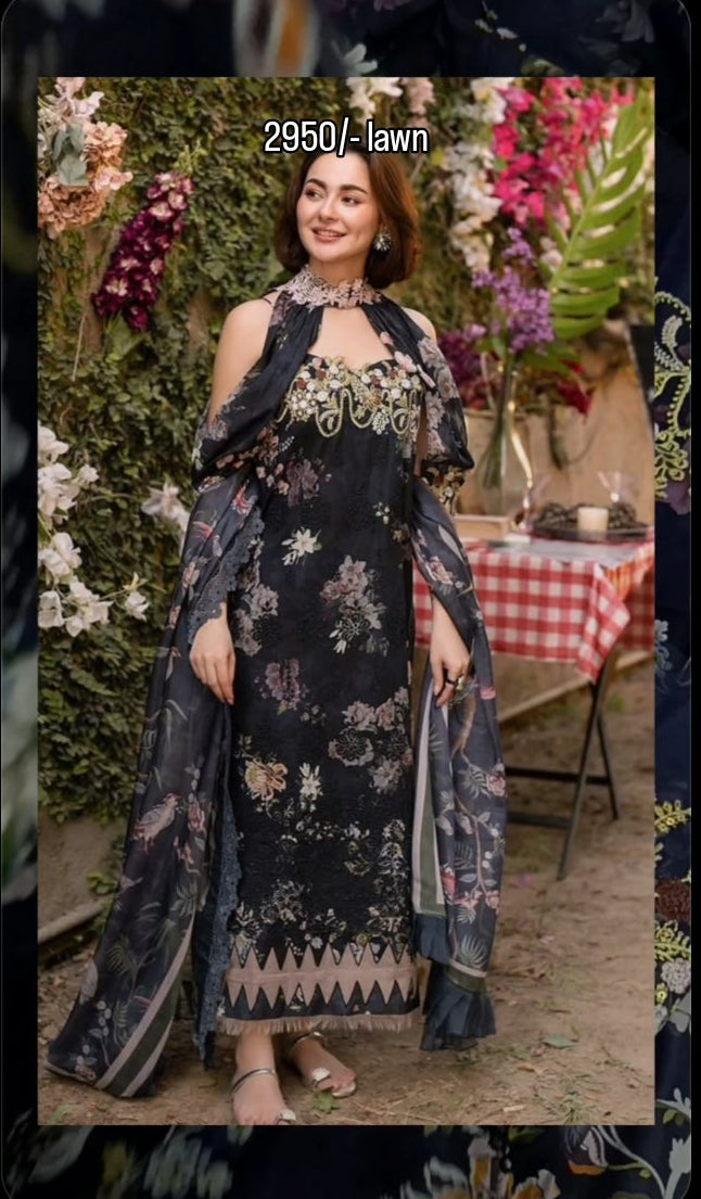 3pc asifa naebeel cycle lawn