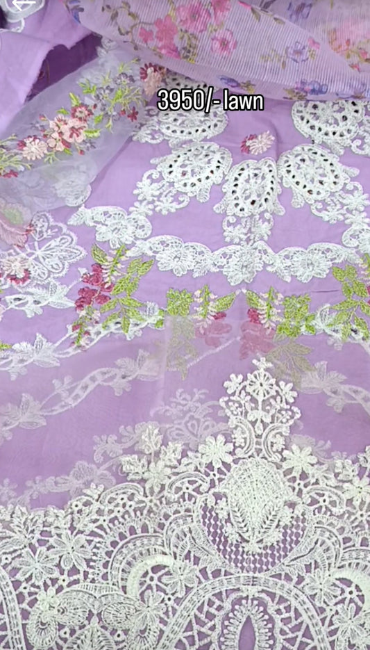 3pc stock lilac lawn