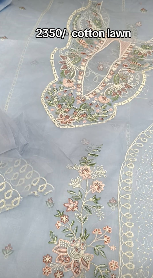 2pc naqshi ice grey lawn