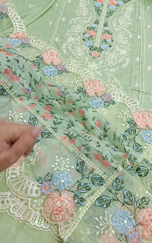 3pc shaista pista lawn